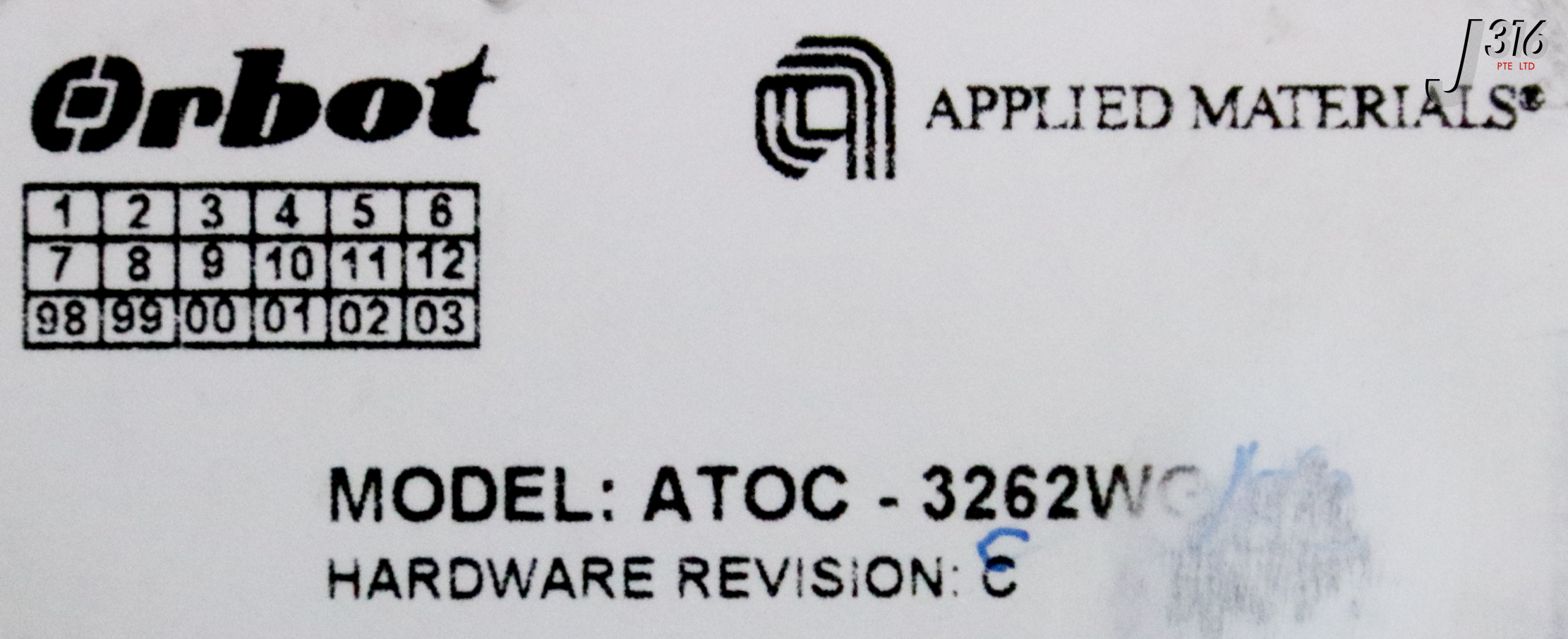 35844 APPLIED MATERIALS 3262WG COMPASS 300 LASER INSPECTION TOOL